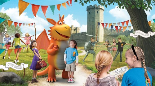 Zog trail at Warwick Castle