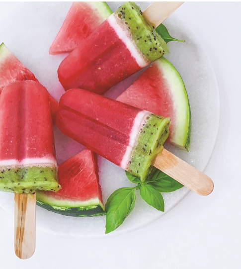 Homemade Watermelon Ice Lollies  image