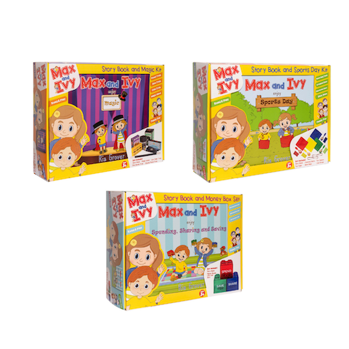 Max and Ivy ‘Read and Play’ Box, worth £19.99