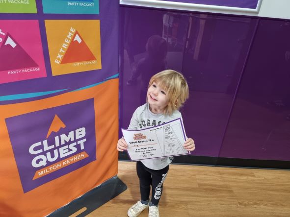Toddling About MK & Bedford: Little Rocker Sessions at Climb Quest  image