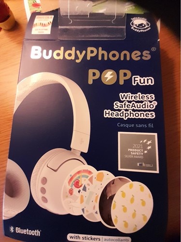 Review: BuddyPhones POP Fun Kids Headphones, worth £27.99  image