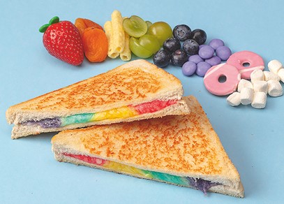 Summer Recipe - Rainbow Toasties  image