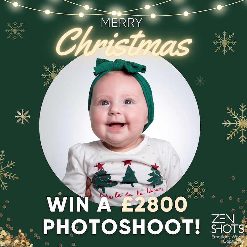 Win a Premium Photoshoot Package with Zen Shots Photography, worth £2800!  image