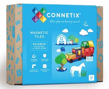 Review: CONNETIX 24 PC Rainbow Motion Pack, worth £45  image