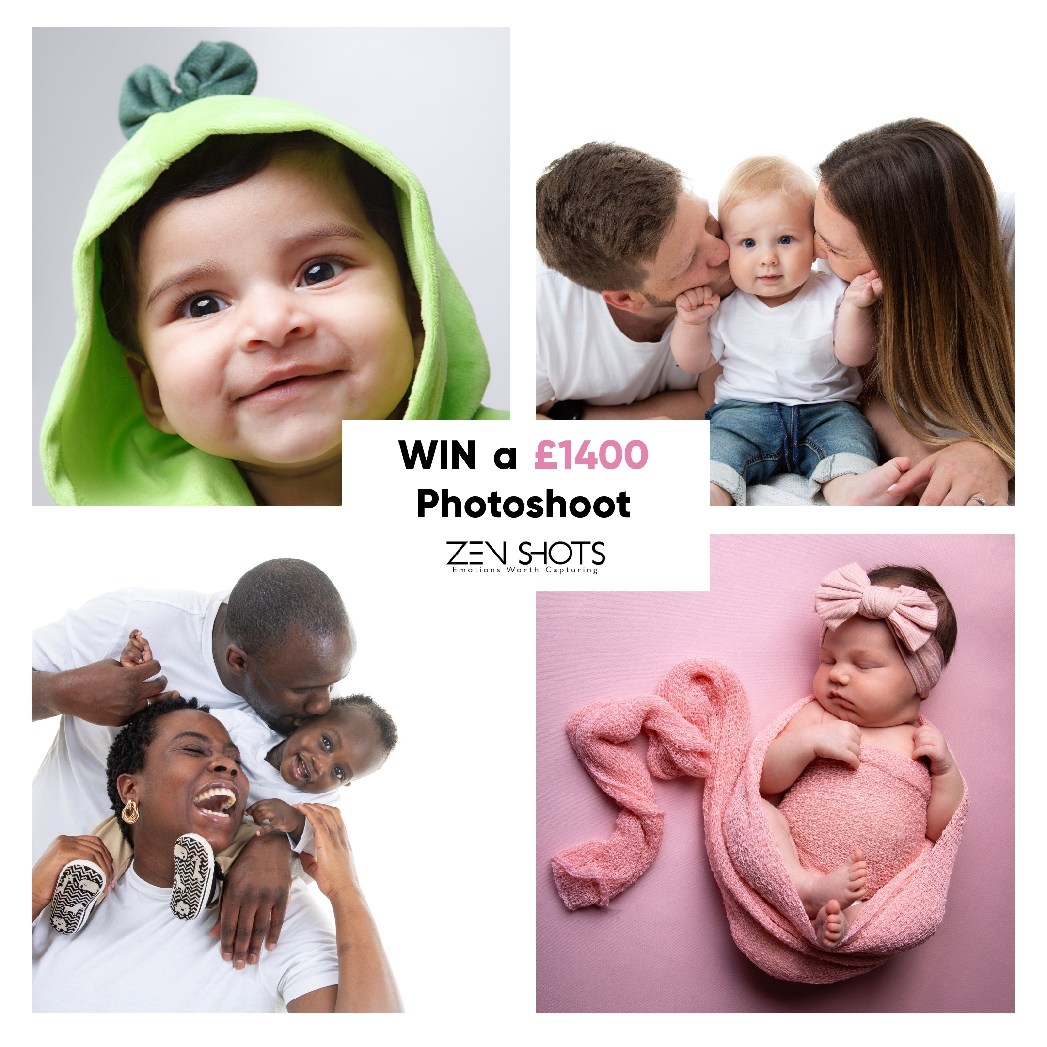 Win a Premium Photoshoot Package with Zen Shots Photography, worth £1400!  image