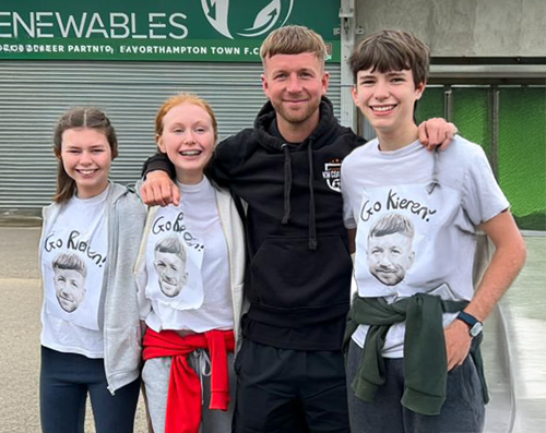 The Freed Kids at Kieren's run