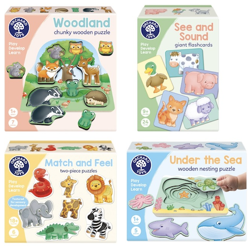 Baby & Toddler Range Bundle from Orchard Toys, worth £44
