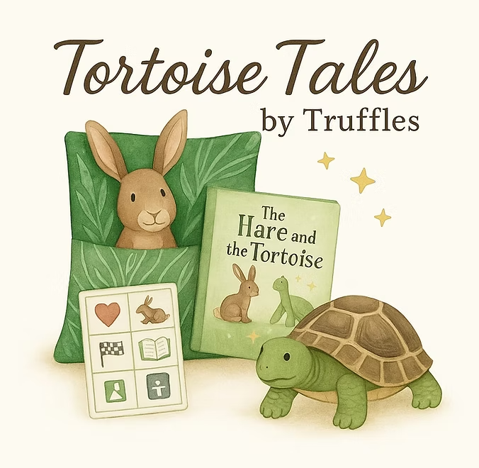 EXHIBITOR: Tortoise Tales by Truffles