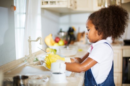 UK Kids Are Becoming 'Mini-Homemakers' Taking on Chores by Age 6  image
