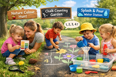 3 Fun Ways to Boost Toddler Outdoor Play  image