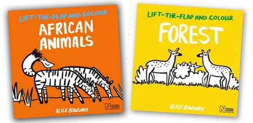 REVIEW: Lift-the-Flap and Colour Books: Forest &amp; African Animals, £5.99 each  image