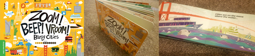 Review: Zoom! Beep! Vroom! Busy Cities Book, worth £7.99  image