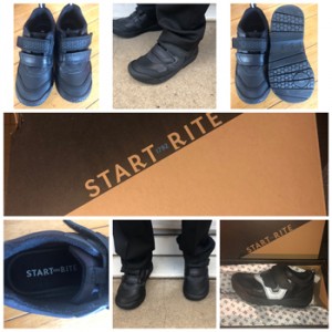 Review: Start-Rite Boys Black Leather Riptape School Shoes, worth £49.99  image